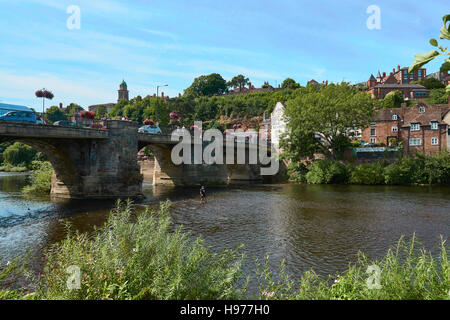 Città Brigdnorth una città con una storia! Foto Stock