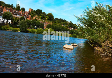 Città Brigdnorth una città con una storia! Foto Stock