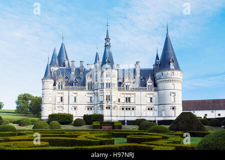 Chateau Nozet Domaine de Ladoucette vicino al villaggio di Pouilly-sur-Loire nella Valle della Loira, Francia Foto Stock