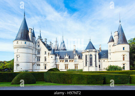 Chateau Nozet Domaine de Ladoucette vicino al villaggio di Pouilly-sur-Loire nella Valle della Loira, Francia Foto Stock