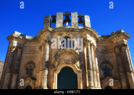 San Antonio da Padova chiesa in Buscemi, Sicilia, Italia Foto Stock