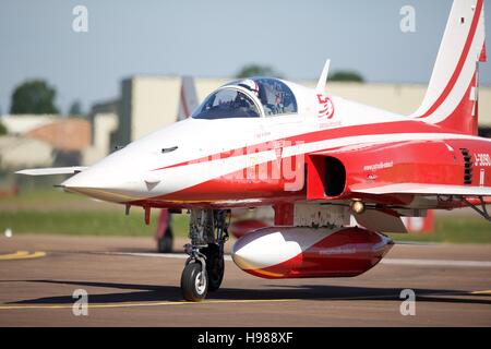 Patrouille Suisse Northrop F-5E Tiger ll Foto Stock