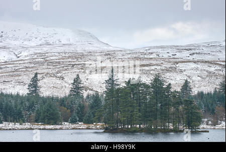 Brecon Beacons, Wales, Regno Unito. Xx NovemberU.K. Meteo, il Brecon Beacons ottiene una copertura di neve. Credito: Phill Thomas/ Alamy Live News Foto Stock