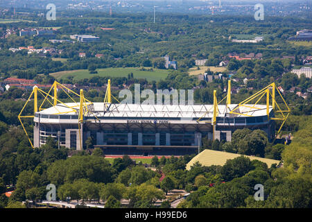 Germania, la zona della Ruhr, il Signal Iduna Park, Stadio di calcio del Borussia Dortmund Foto Stock