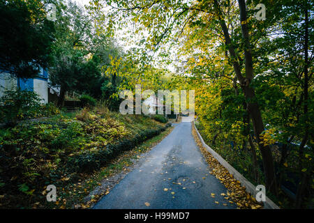 Henry Clay Street, in harpers Ferry, West Virginia. Foto Stock