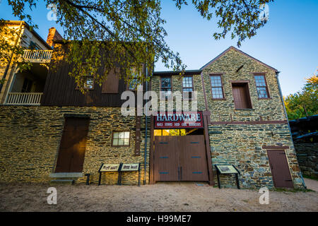 Edifici storici di harpers Ferry, West Virginia. Foto Stock