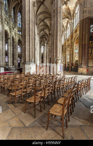 Saint Eustache a Parigi, Francia. Foto Stock