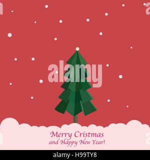 Abstract Natale sfondo vettoriale Illustrazione Vettoriale