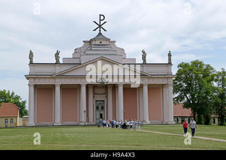 Chiesa parrocchiale, Ludwigslust, Meclemburgo-Pomerania Occidentale, Germania Foto Stock