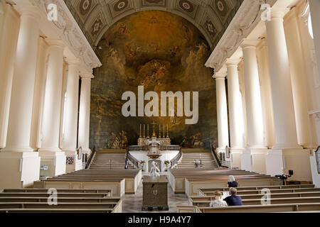 Chiesa parrocchiale, Ludwigslust, Meclemburgo-Pomerania Occidentale, Germania Foto Stock