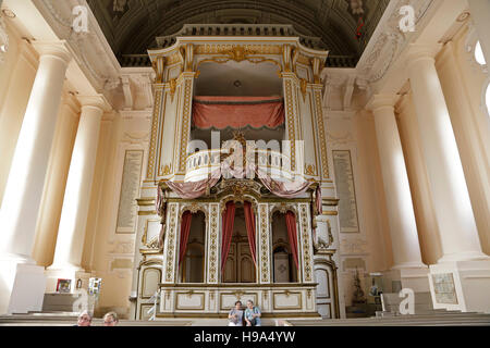 Chiesa parrocchiale, Ludwigslust, Meclemburgo-Pomerania Occidentale, Germania Foto Stock