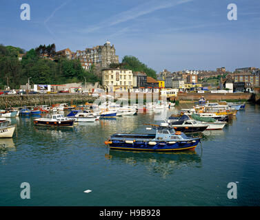 Folkestone Harbour, Kent, England, Regno Unito, Europa Foto Stock