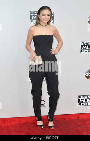 Los Angeles, Ca, Stati Uniti d'America. Xx Nov, 2016.Daya presso la quarantaquattresima annuale degli American Music Awards presso il Microsoft Theatre di Los Angeles, la California il 20 novembre 2016. Credito: MediaPunch Inc/Alamy Live News Foto Stock