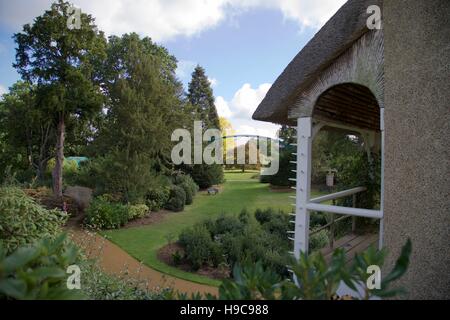 La Swiss Garden a Shuttleworth Foto Stock