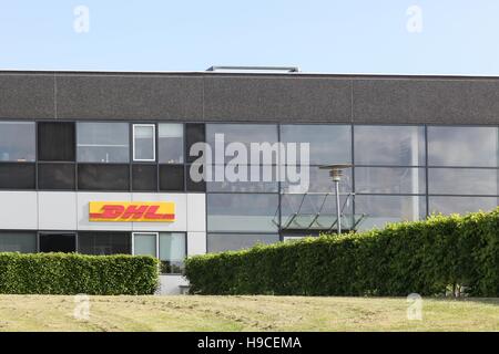 Edificio di DHL e office Foto Stock