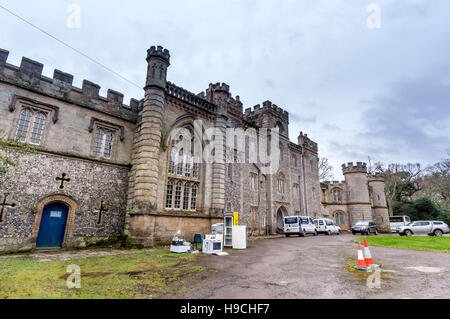 Castle Goring, un grado 1 elencati di casa di campagna vicino a Worthing, West Sussex Foto Stock