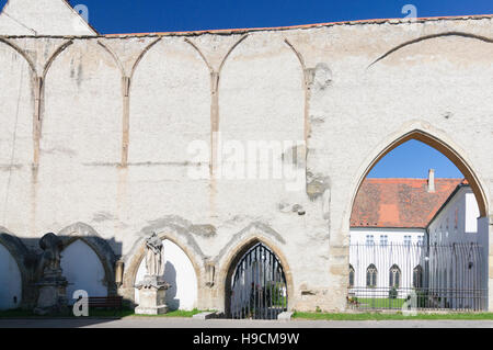 Znojmo (Znaim): Sud Museo moravo nell'ex monastero minoritica, , Jihomoravsky, Südmähren, Moravia del sud, ceco Foto Stock