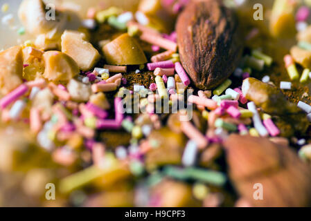 Asure cibo close up shot. Asure è un tradizionale cibo islamica. Foto Stock