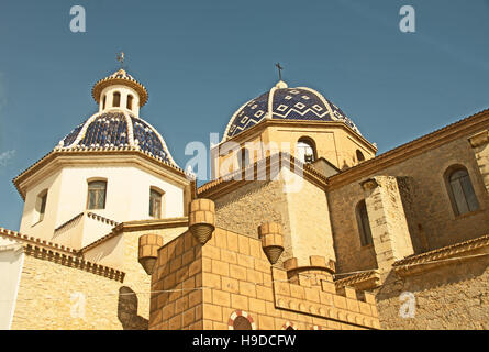 Chiesa di Parigi del Del Consuelo, Altea, Costa Blanca, Spagna, Europa Foto Stock