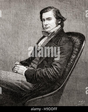 Thomas Henry Huxley, 1825 - 1895. Il biologo inglese. Visto qui di età compresa tra i 31. Foto Stock