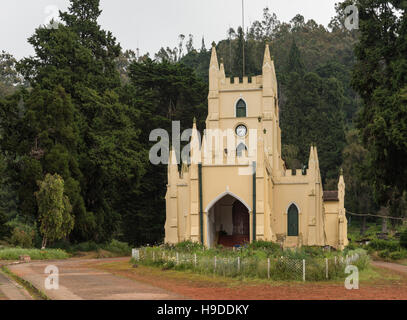 Saint Stevens chiesa in Ooty. Foto Stock