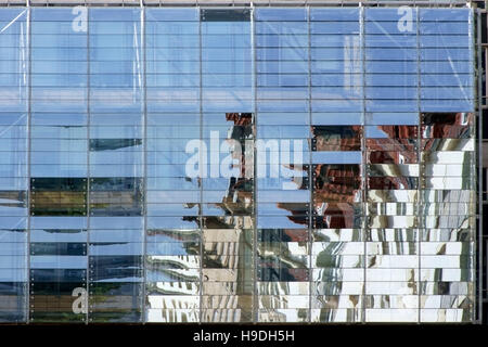 Astratto pannelli in plastica Foto Stock