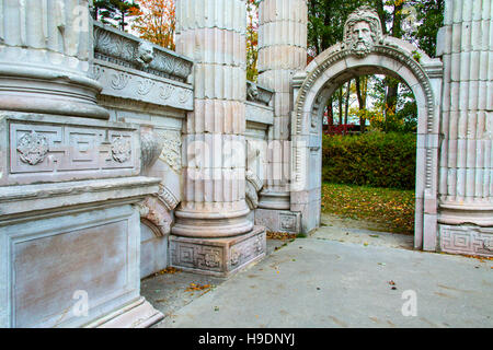 Guild Park di Toronto Ontario Canada manufatti architettonici Foto Stock