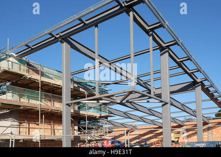 Costruzione di nuovi superstore a Newark, Nottinghamshire, England, Regno Unito Foto Stock