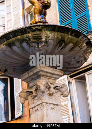 Architettura in Genova liguria italia Foto Stock