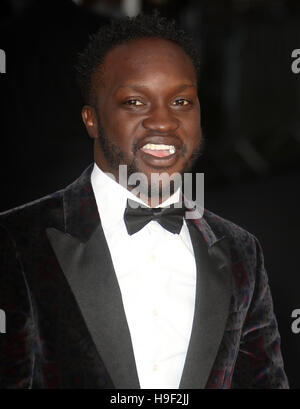 5 Ottobre 2016 - Arnold Oceng frequentando "un regno unito" - Serata di Apertura Galà - sessantesimo BFI London Film Festival di Odeon Leicester Square a Londra, Foto Stock