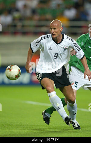 CARSTEN JANCKER GERMANIA & BAYERN MUNICH FC IBARAKI IBARAKI GIAPPONE 05 Giugno 2002 Foto Stock