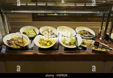Il Brasile, la città di Rio de Janeiro, il cibo in Confeitaria Colombo ristorante. Foto Stock