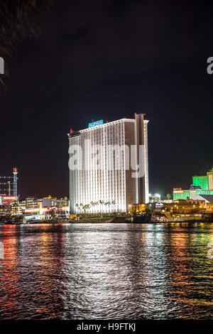 L'Edgewater Hotel Casino in Laughlin Nevada USA lungo il Fiume Colorado Foto Stock