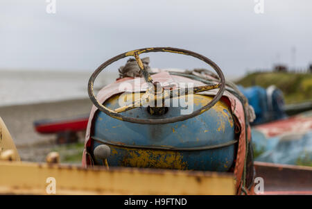 Lytham cockle trattori Foto Stock