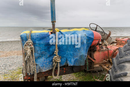 Lytham cockle trattori Foto Stock