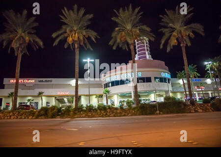 Le bocche di uscita di Laughlin Nevada USA lungo il Fiume Colorado Foto Stock