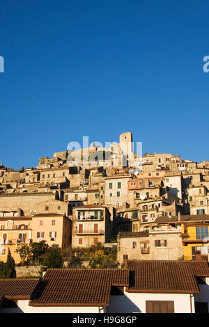 Il centro storico di Guidonia Montecelio, cittadina nei pressi di Roma, Lazio, Latio, Italia, Europa Foto Stock