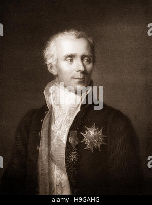 Pierre-Simon, marchese de Laplace, 1749-1827, un studioso francese Foto Stock