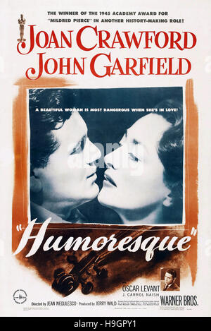 HUMORESQUE 1946 Warner Bros film con Joan Crawford e John Garfield Foto Stock