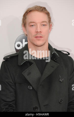 Diplo arriva a 2016 American Music Awards al teatro di Microsoft per il mese di novembre 20, 2016 a Los Angeles, California. Foto Stock