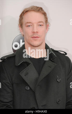 Diplo arriva a 2016 American Music Awards al teatro di Microsoft per il mese di novembre 20, 2016 a Los Angeles, California. Foto Stock