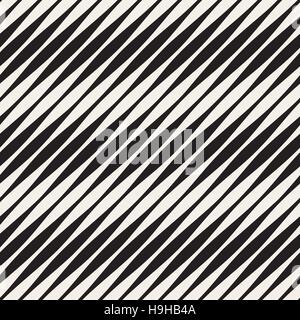 Vector Seamless in bianco e nero di mezzitoni linee diagonali Pattern Illustrazione Vettoriale