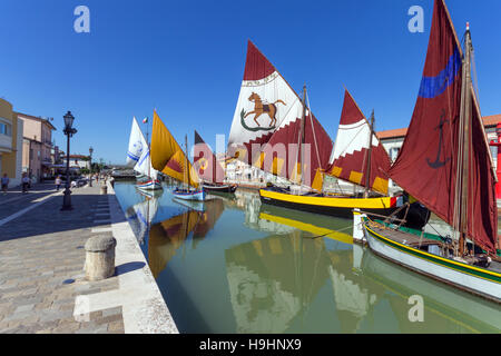 L'Italia, Emilia Romagna, Cesenatico, Museo della Marineria Foto Stock