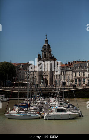 Il porto di La Rochelle Foto Stock