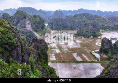 Appendere il Mua, Tam Coc, Ninh Binh, Vietnam Asia Foto Stock