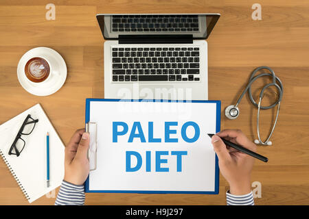 PALEO DIETA Foto Stock