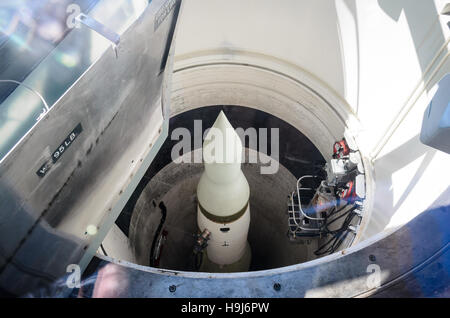 Minuteman Missile National Historic Site Foto Stock