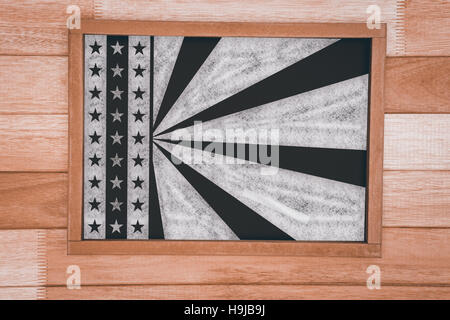 Immagine composita di concentrarsi sulle stelle Foto Stock