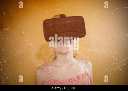 Immagine composita della costellazione di stelle Foto Stock