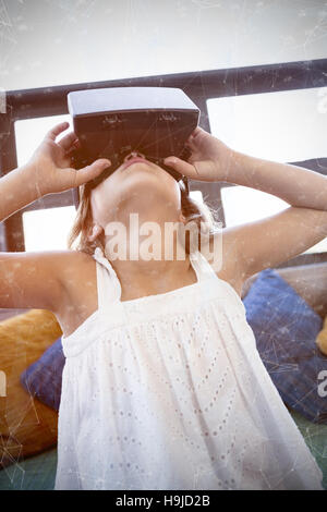 Immagine composita della costellazione di stelle Foto Stock